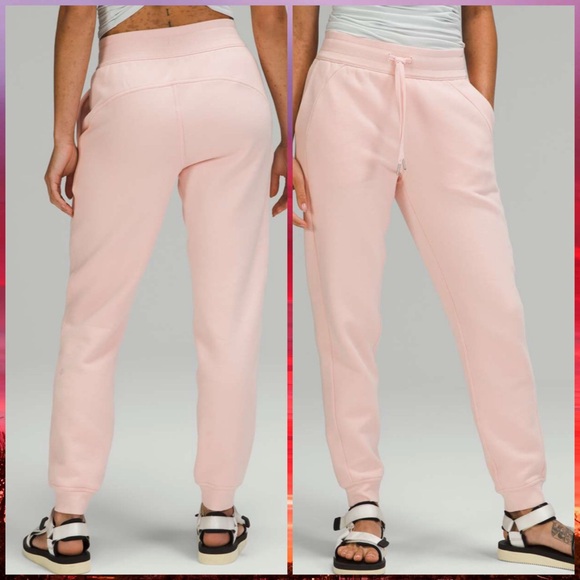 lululemon athletica Pants - Lululemon Scuba High-Rise Jogger *Fleece 28"
Pink Mist size 14 NWT 💫